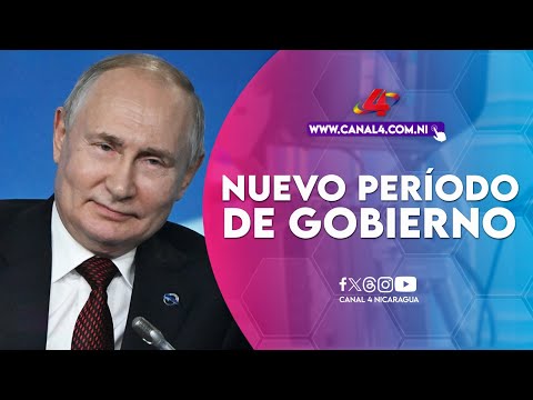 Nicaragua saluda al presiente Vladimir Putin por inicio de nuevo período de gobierno