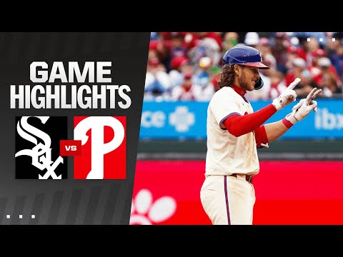 White Sox vs. Phillies Game Highlights (4/21/24) | MLB Highlights