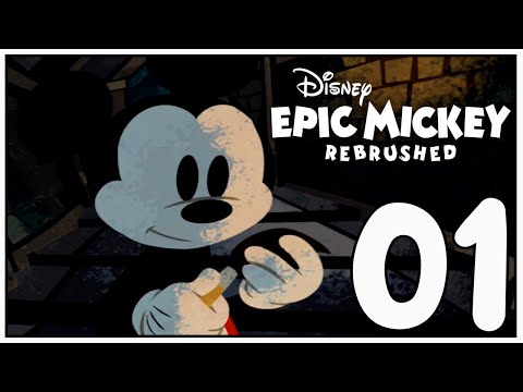 Disney Epic Mickey: Rebrushed  PARTE 1 La OBRA MAESTRA del RATÓN de DISNEY  GUÍA ESPAÑOL STEAM