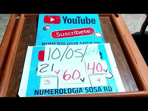 Numerología Sosa RD:10/05/24 Para Todas las Loterías ojo #21 Video Oficial #youtubeshorts