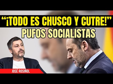 “Todo es muy chusco y cutre” José Rosiñol no da crédito a los pufos socialistas: de Roldán a Ábalos