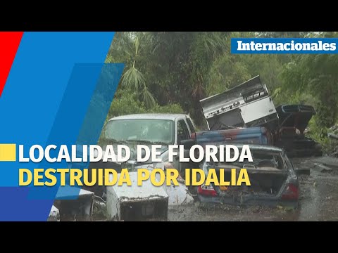 Perry, localidad de Florida destruida por Idalia, recibe asistencia