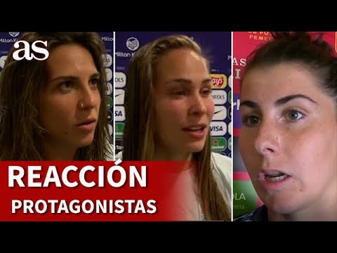 EUROCOPA FEMENINA | ESPAÑA 4 - FINLANDIA 1 | Declaraciones MARTA CARDONA, IRENE Y LUCÍA GARCÍA | AS