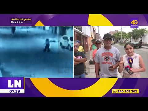 Cámaras de Latina Noticias registra el momento de la fuga de dos delincuentes en SJM