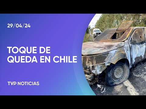 Chile: mataron a tres carabineros y hay toque de queda