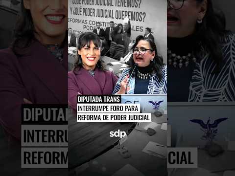 Población TRANS A FAVOR de REFORMA JUDICIAL:María Clemente exhibe TRANSFOBIA en SCJN