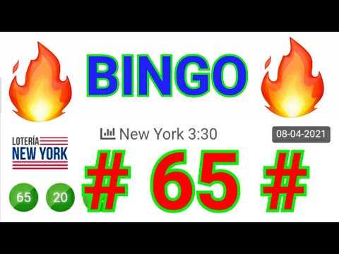 BINGO HOY....!! ((( 65 ))) loteria NEW YORK de HOY /NÚMEROS RECOMENDADO/ NÚMEROS GANADORES PARA HOY