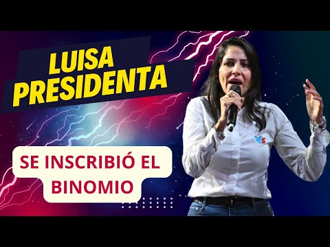 Luisa González y Diego Borja Inscriben su Candidatura ¡La Revolución Ciudadana a la Batalla!