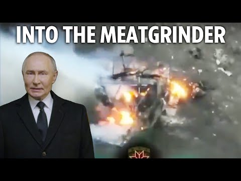 Bloodthirsty Putin sending so many troops to slaughter he can’t even equip them all, experts say