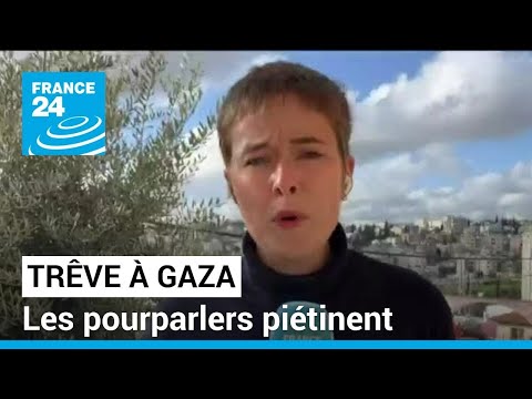 Trêve à Gaza : les pourparlers piétinent, les Etats-Unis tentent de faire pression • FRANCE 24
