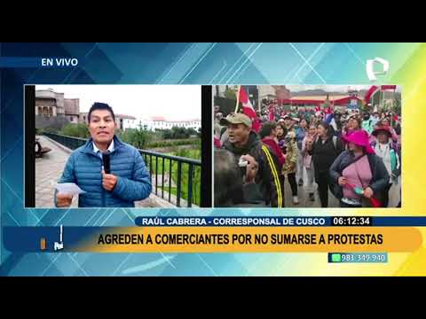Paro en Cusco: protestas se trasladan a provincias ante falta de apoyo de ciudadanos
