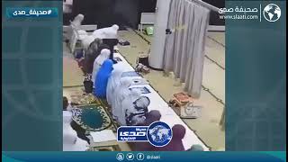 شاب يسرق مصلية في المسجد