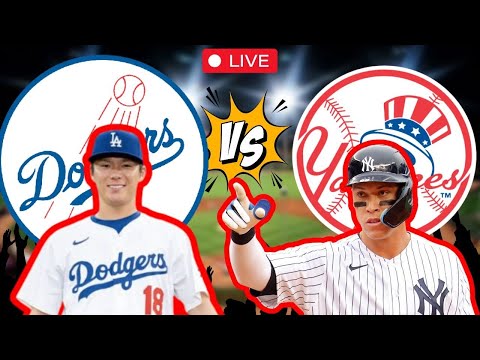 DODGERS de LOS ANGELES vs YANKEES de NUEVA YORK -  MLB En VIVO LIVE - 07 Junio