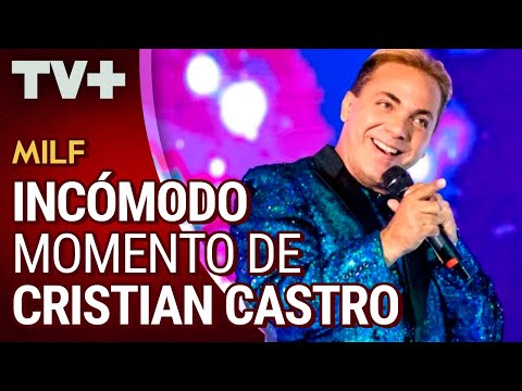 Incómodo momento de Cristian Castro en concierto