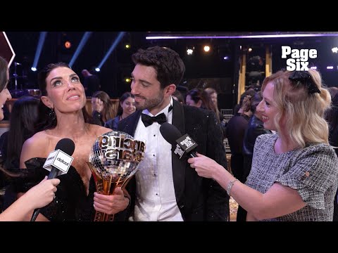 ‘Dancing With the Stars’ champs Joey Graziadei, Jenna Johnson react to winning Season 33 mirrorball