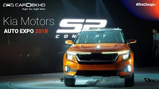 Kia at Auto Expo 2018 | #First2Expo | All The Cars | Pavilion Lineup