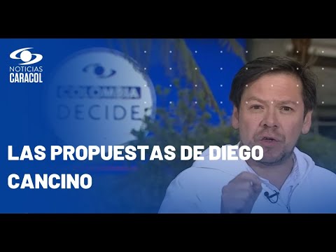 Diego Cancino, candidato al Concejo de Bogotá, habló de sus propuestas