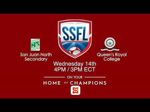 SSFL LIVE: San Juan North Sec. vs Quean's Royal College | SSFL Premiership Round 1 | SportsMax TV