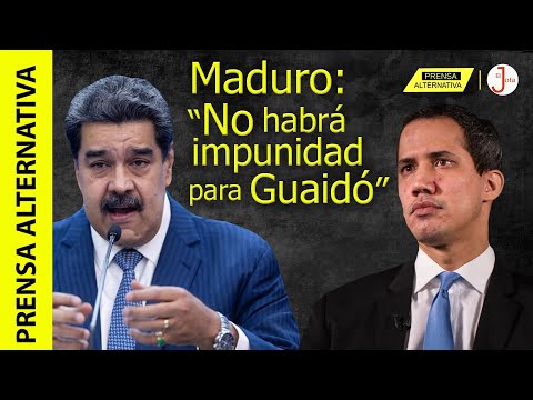 No te emociones Guaidó! Continúa el diálogo, pero la justicia venezolana no retrocede!