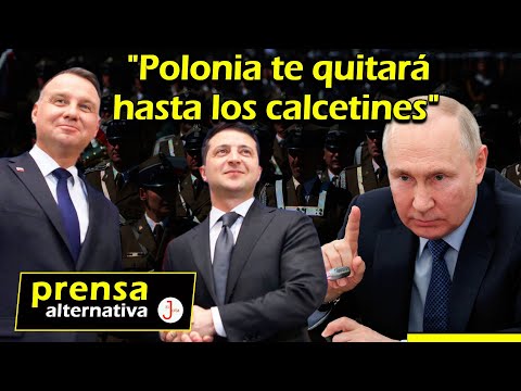 ¡Putin pide a Zelenski entrar en razón y desobedecer a Polonia!
