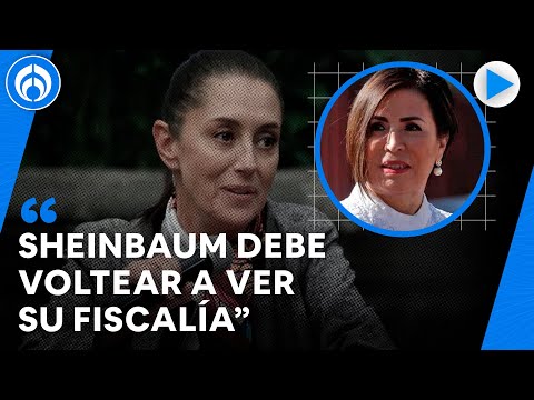 Sheinbaum también debería voltear a ver su propia Fiscalía para que le creamos: Rosario Robles