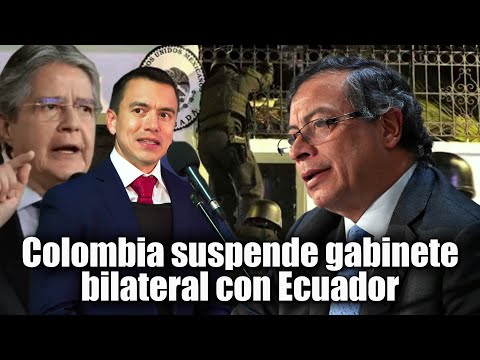 Colombia suspende gabinete bilateral con Ecuador tras asalto a embajada de México
