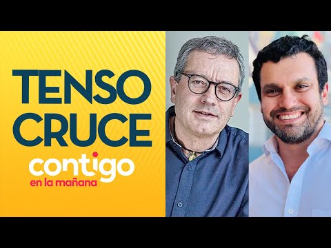 ¡LEVANTARON UNA MENTIRA!: El duro cruce de Bernardo Fontaine y Jaime Bassa - Contigo en La Mañana