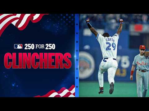MLB 역사상 가장 결정적인 순간을 만들어낸 시리즈 우승 10선! | MLB 250 For 250