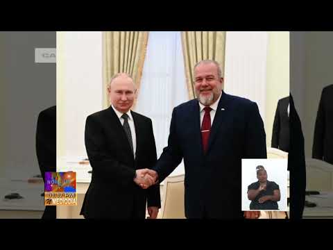 Primer ministro de Cuba intercambia con Presidente de Rusia