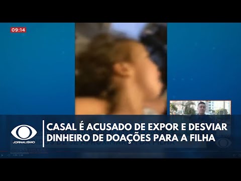 Influenciadores são proibidos de se aproximar da filha com paralisia | Bora Brasil