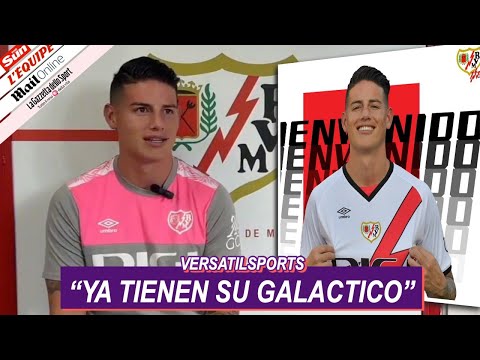 YA TIENEN su GALACTICO ASI REACCIONA PRENSA ESPAN?A a FICHAJE de JAMES RODRIGUEZ x RAYO VALLECANO