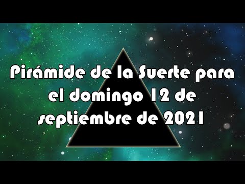 Lotería de Panamá - Pirámide para el domingo 12 de septiembre de 2021