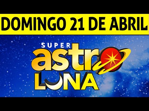 Resultado de ASTRO LUNA del Domingo 21 de Abril de 2024  SUPER ASTRO