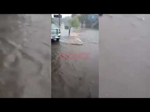LLuvia en Paraná: las calles en barrio Rocamora