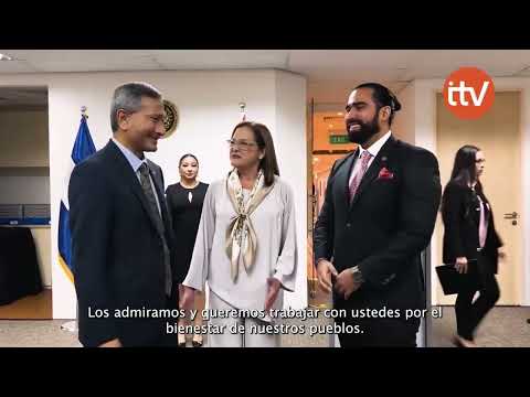 Inauguración de Embajada de El Salvador en Singapur por Canciller Alexandra Hill Tinoco