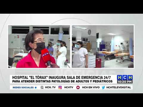 Autoridades del Hospital del Tórax ponen en funcionamiento sala de emergencia 24/7