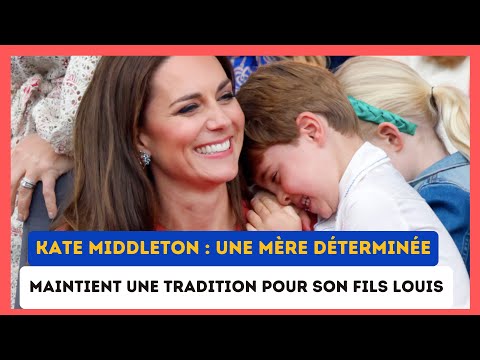 Kate Middleton, entre combat et dévotion : la touchante tradition maintenue pour son fils