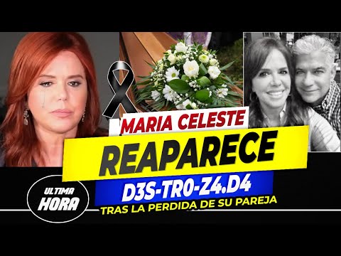 DEVASTADA María Celeste Arraras REAPARECE, tras la MU3RT3 de su PAREJA