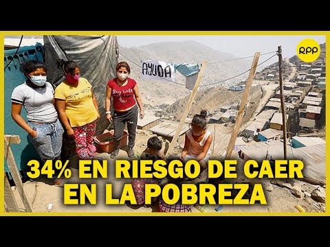 Más de 11 millones de peruanos están en riesgo de caer en la pobreza, según el INEI