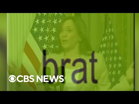 Harris embraces brat summer trend as she campaigns for president