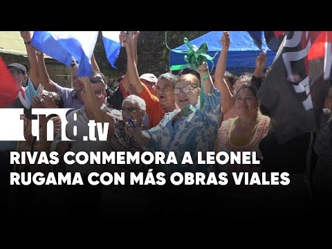 Alcaldía de Rivas conmemora a Leonel Rugama con obras para las familias