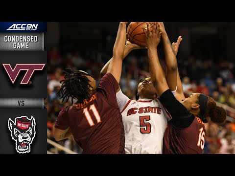 Acc Football Basketball 🏀 Virginia Tech vs. NC State Condensed Game | ACC Women’s Basketball (2021-22)