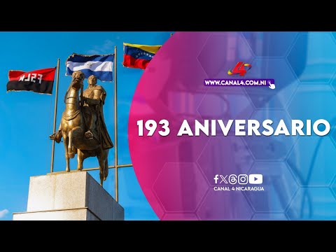 Nicaragua conmemoró el 193 Aniversario del paso a la inmortalidad del libertador Simón Bolívar