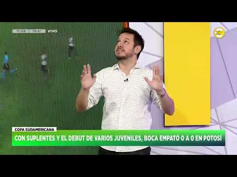 Sudamericana: con suplentes y varios debuts, Boca empató con Potosí ?HNT con Nacho Goano? 04-04-24