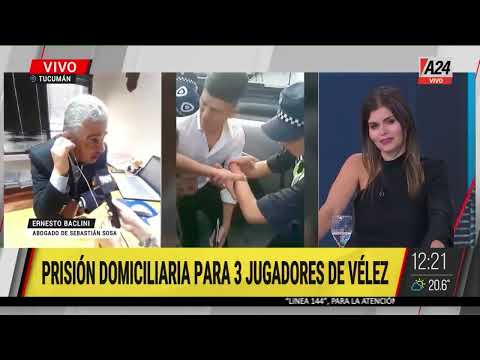 Tres de los cuatro jugadores de Vélez acusados de abuso sexual cumplirán arresto domiciliario