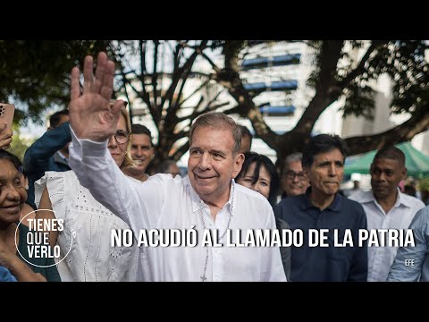 La silla vacía de Edmundo González en firma de acuerdo de candidatos en el CNE