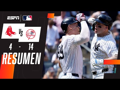 Resumen | Boston Red Sox 4 - 14 New York Yankees   | MLB