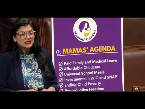 DEms Rashida Tlaib  HOW TO HELP U.S MUMS  'Congressional Mamas Caucus'  Educate & Demand that...