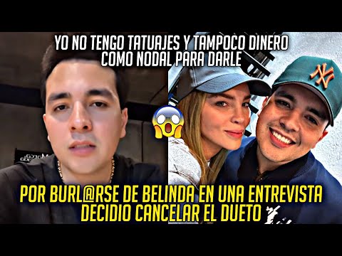 Belinda Pop CANCELA COLABORACIÓN Con MARCA REGISTRADA TRAS BURL4RSE en UNA ENTREVISTA