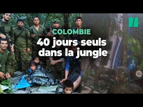 En Colombie, les enfants disparus dans l’Amazonie après un crash d’avion ont été retrouvés